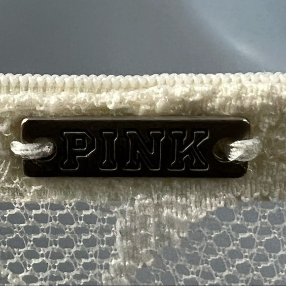 Victoria’s Secret Bralette High Neck Push Up Cream Lace (T) - Picture 3 of 7